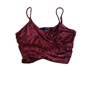 Hyfve Velvet Tank Top